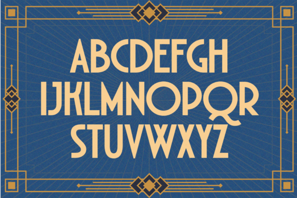 Decort Font PNG with transparent background - Preview 2