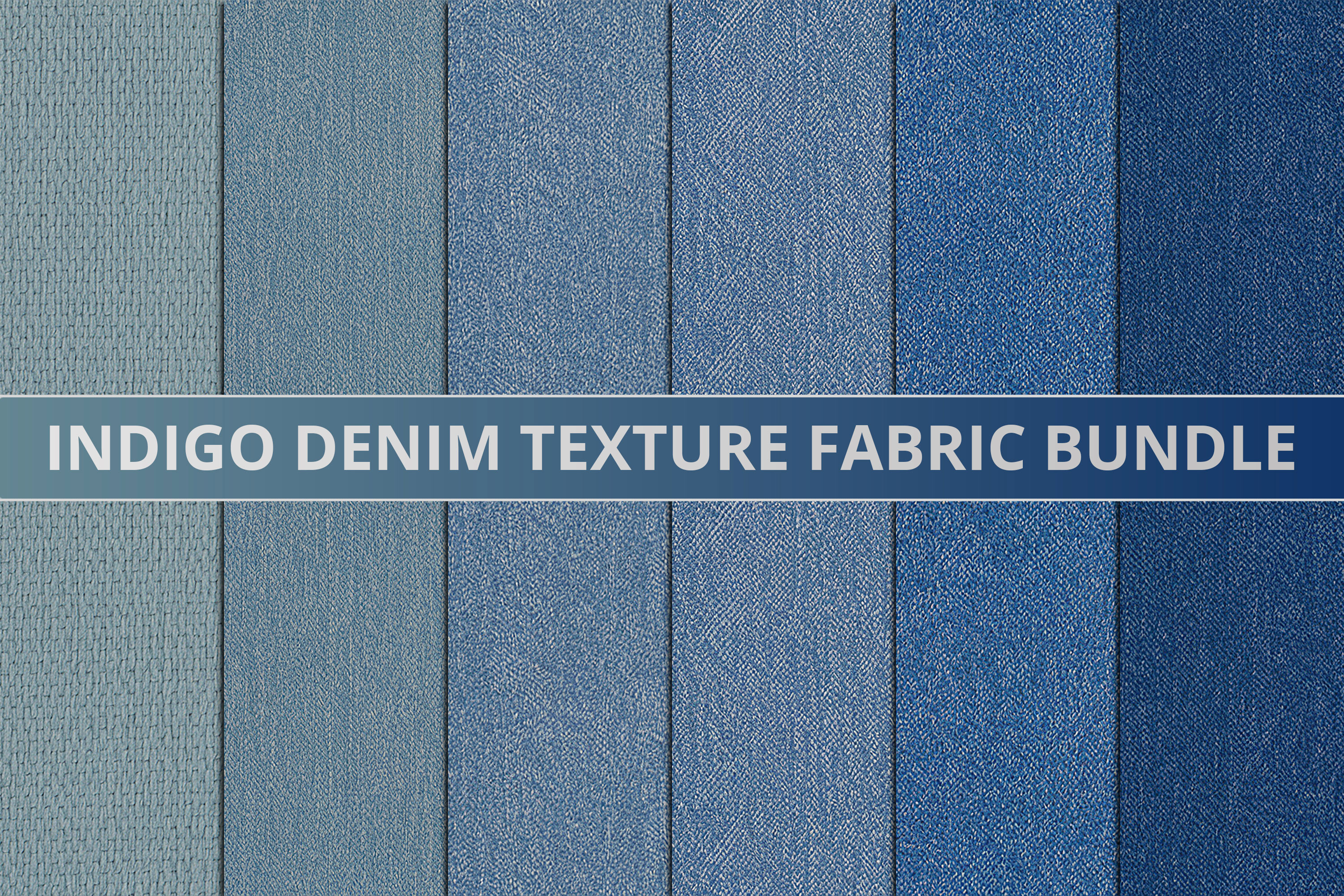 Digital Jeans Fabric Texture Bundle
