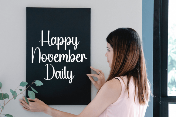 Doodle Christmas Font - Preview 1