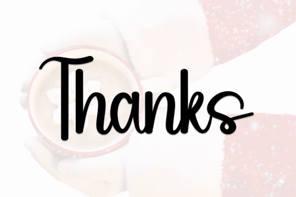 Doodle Christmas Font - Preview 4