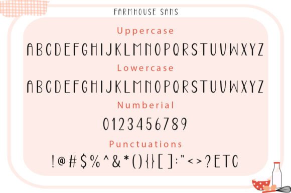 Farmhouse Breakfast Duo Font - Preview 6