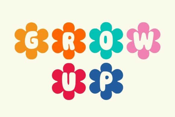 Flower Banner Font - Preview 1