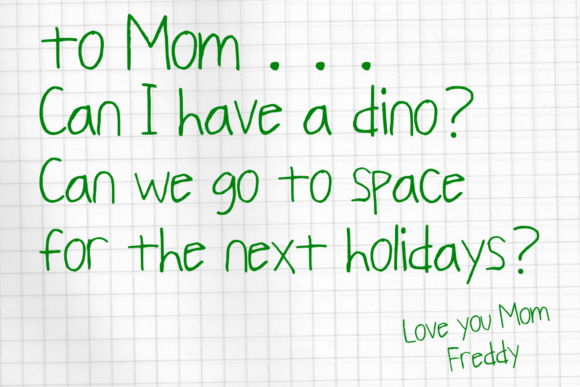 Happy Kindergarten Font PNG with transparent background - Preview 1