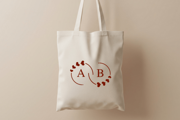 Heartline Monogram Font - Preview 2