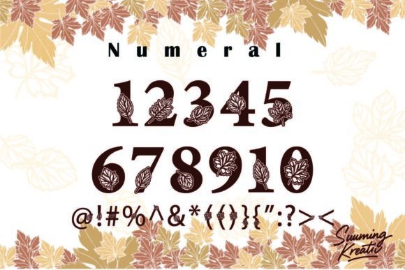 Maple Whisper Font PNG with transparent background - Preview 3