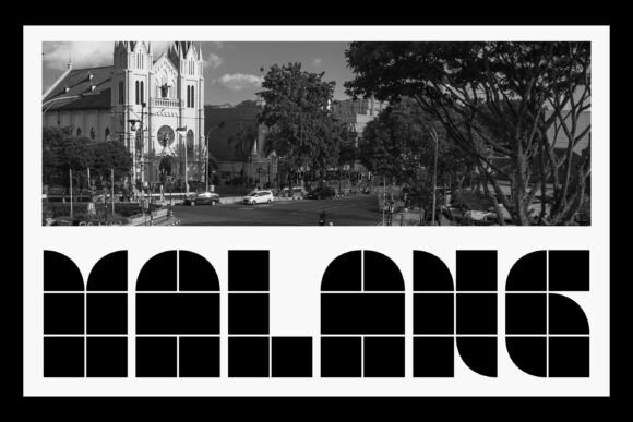 Mazime Font PNG with transparent background - Preview 1
