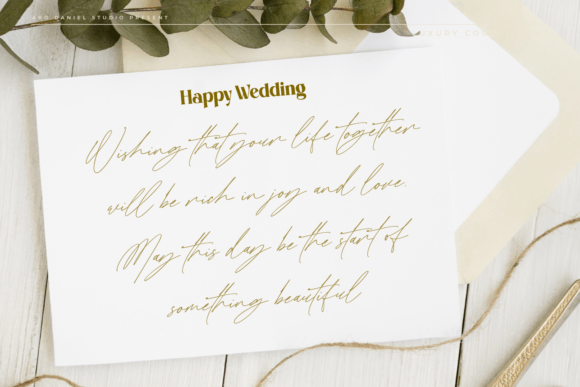 Maziyah Duo Font PNG with transparent background - Preview 4