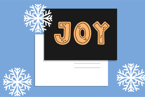 Merry Ginger Font PNG with transparent background - Preview 6