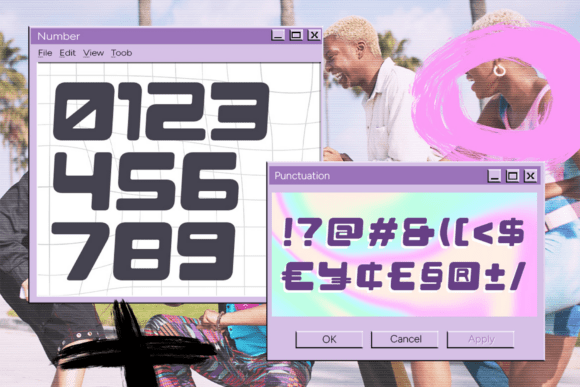 Pikabu Font PNG with transparent background - Preview 3