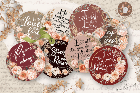 Printable Bible Verses Round Images #201