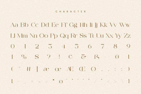 Rasther Font PNG with transparent background - Preview 6