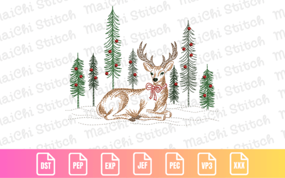 Reindeer in Forest