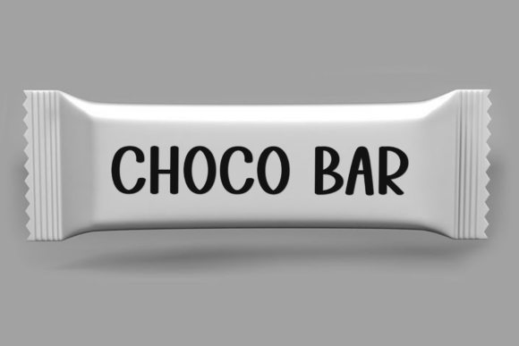Retro Chips Font PNG with transparent background - Preview 4