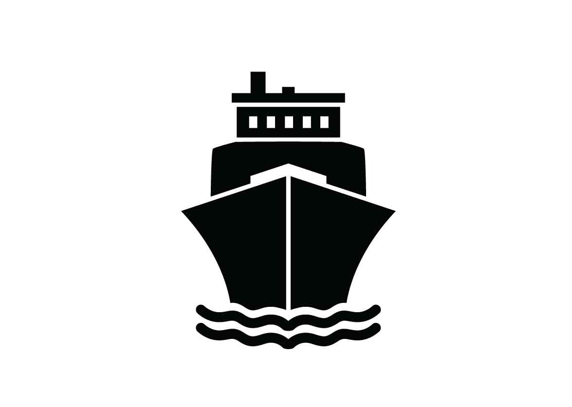 Ship Icon Illustration