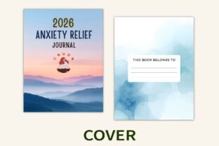 2026 Anxiety Relief Journal Graphic by designmela01 · Creative Fabrica