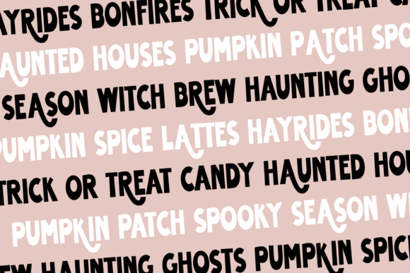 Autumn Groove Retro Font - Preview 2