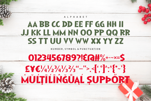 Christmas Cottage Font - Preview 4