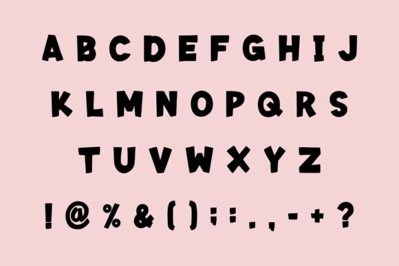 Cupcake Christmas Font PNG with transparent background - Preview 5
