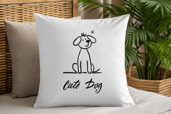 Dog Sketch Line Font - Preview 4
