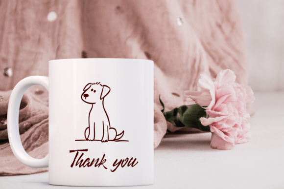 Dog Sketch Line Font - Preview 6