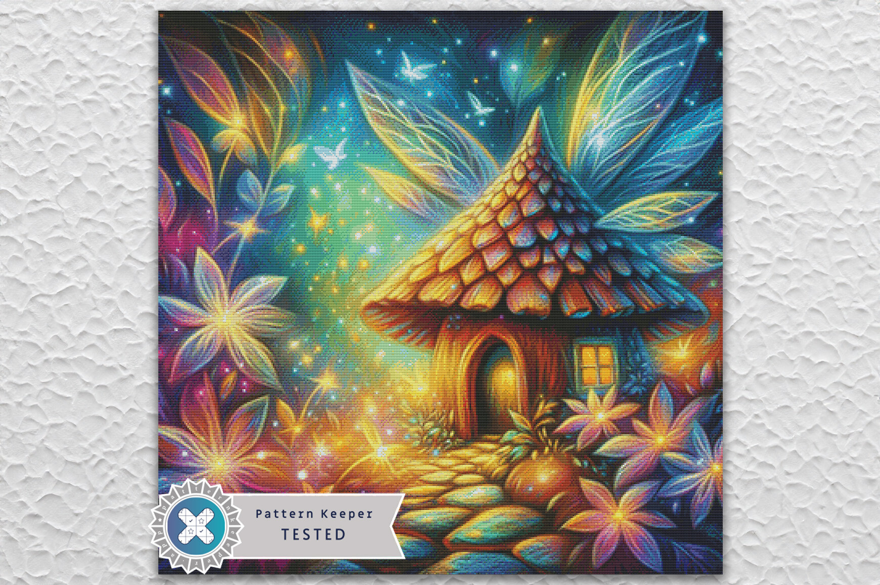 Fantasy Hut Cross Stitch Pattern PDF