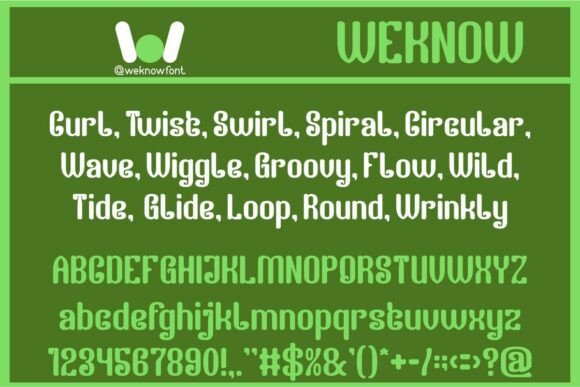 Finger Style Font - Preview 4