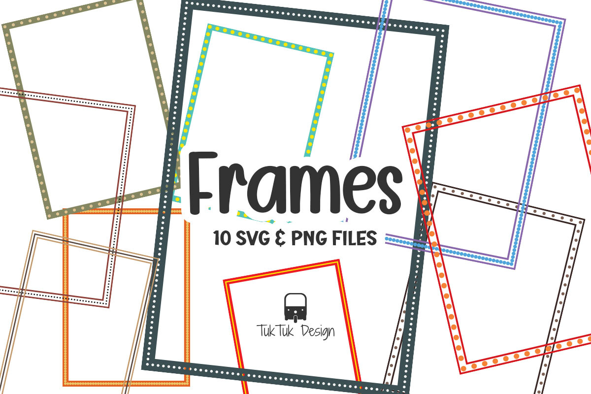 Frames, Border SVG & PNG Elements