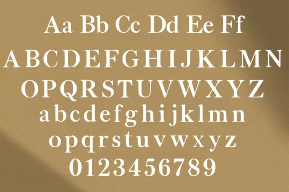 Luxora Serif Font PNG with transparent background - Preview 1
