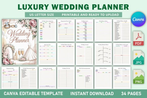 Luxury Wedding Planner KDP Interior