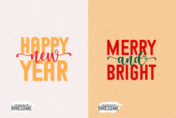 Mormon Awesome Duo Font PNG with transparent background - Preview 3