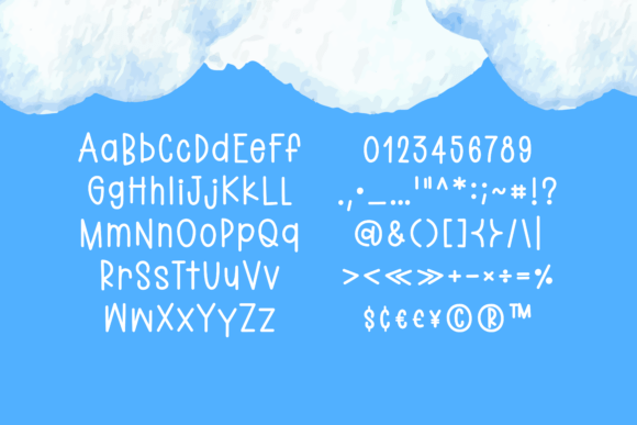 Morning Friday Font PNG with transparent background - Preview 4