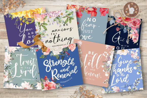 Printable Bible Verses Cards Set No.902