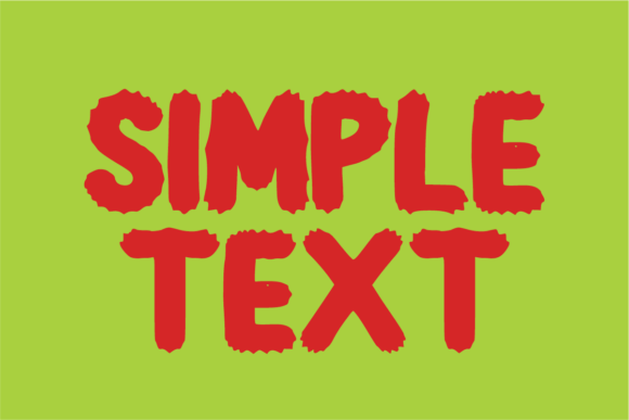 Baby Grinch Font PNG with transparent background - Preview 2