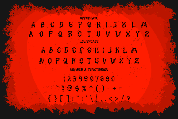 Black Chant Font - Preview 4
