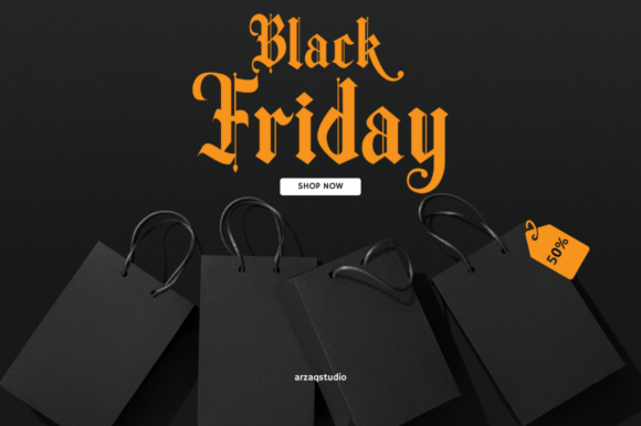 Blackhole Font - Preview 1