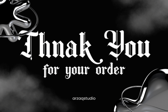 Blackhole Font - Preview 6