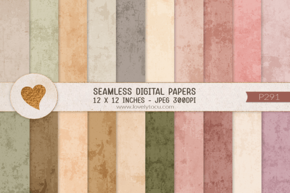 Boho Palette Seamless Texture Background