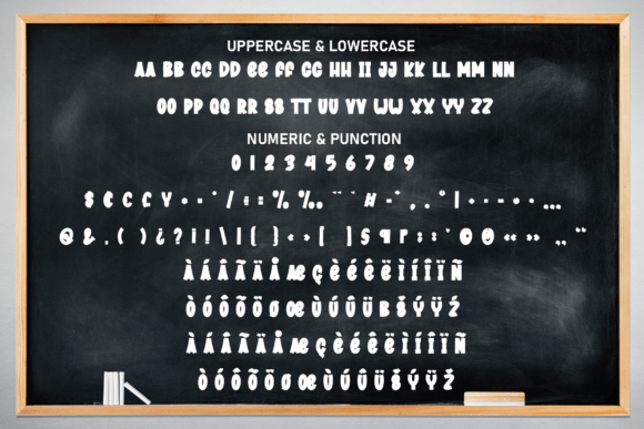 Chalkboard Font - Preview 6