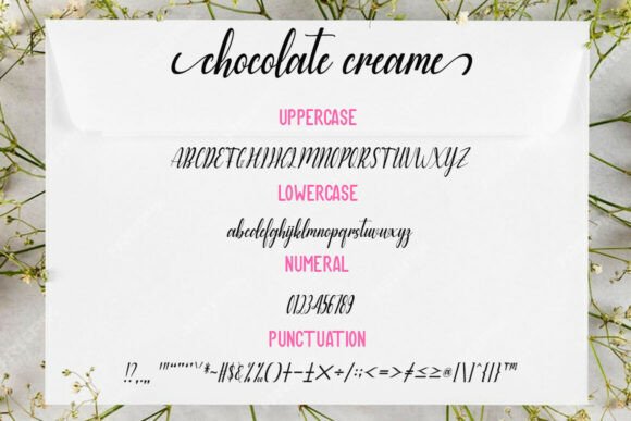 Chocolate Creame Font - Preview 5