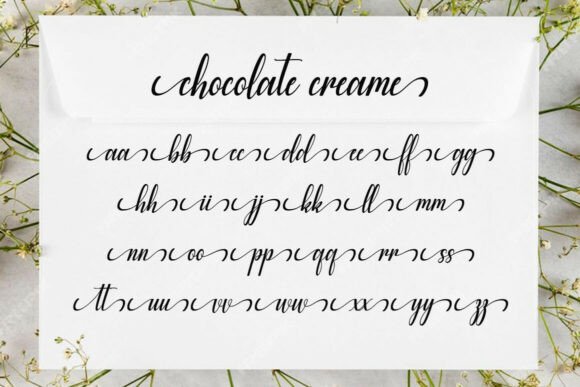 Chocolate Creame Font - Preview 6