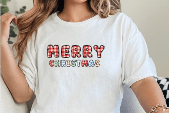 Christmas Gingham Font - Preview 5