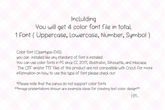 Christmas Gingham Font - Preview 6