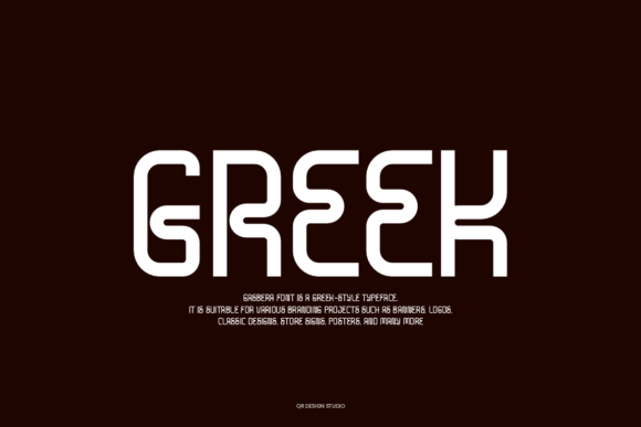 Gasbera Font - Preview 1