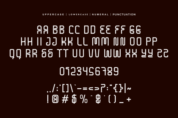 Gasbera Font - Preview 5