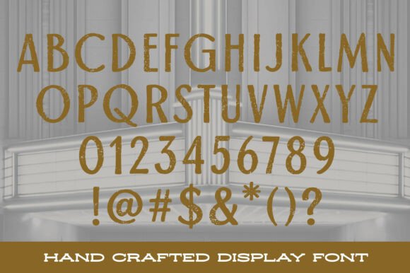 Gritty Gatsby Font - Preview 2