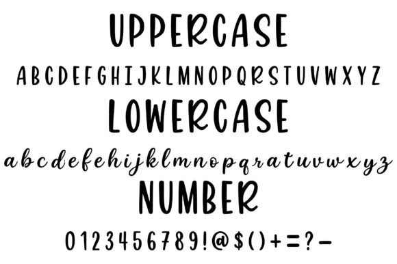 Handora Font PNG with transparent background - Preview 2