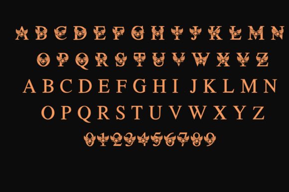 Heart Tattoo Font - Preview 1