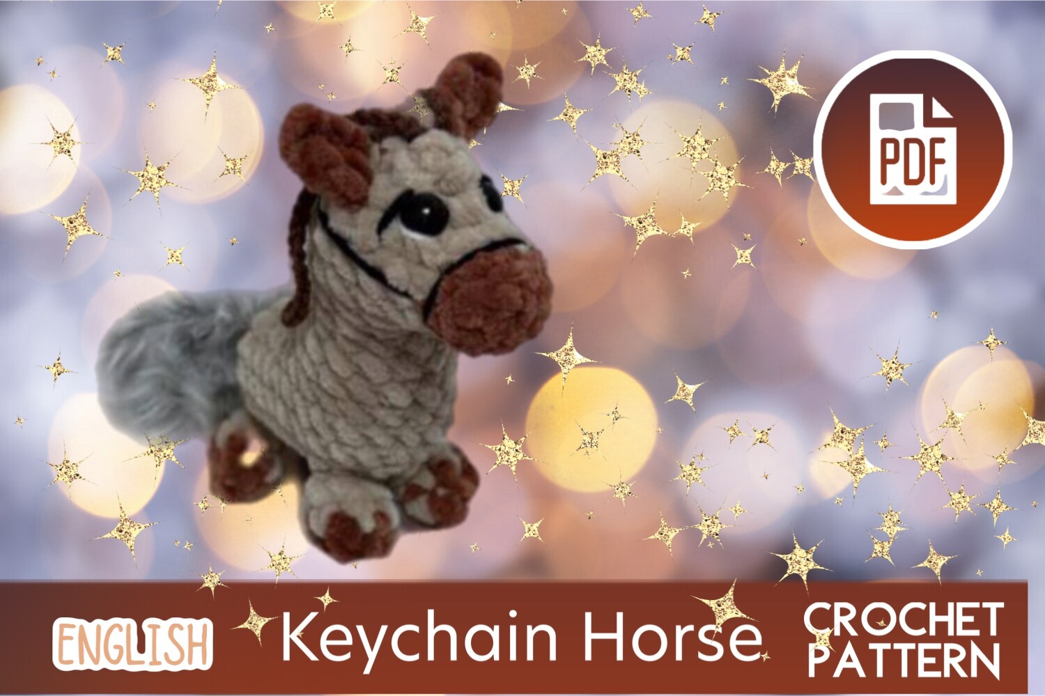 Horse Crochet / Pony Keychain / 2026 PDF