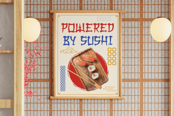Japanese Neotokyo Font PNG with transparent background - Preview 3