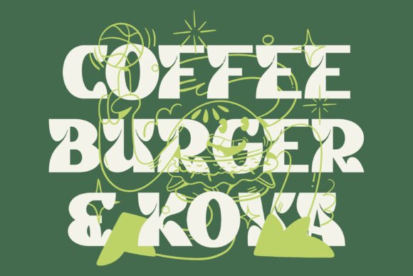 Kova Font PNG with transparent background - Preview 1